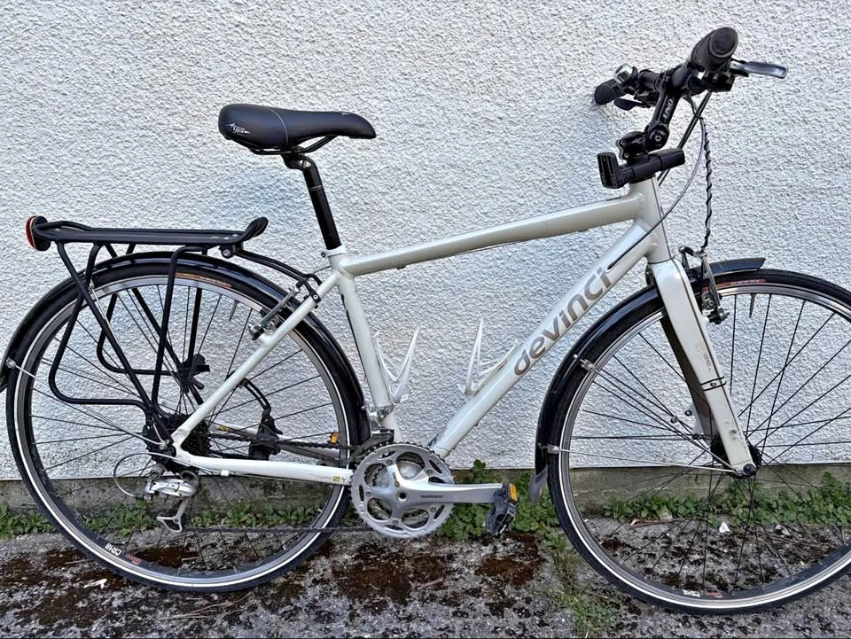 DeVinci Amsterdam (M) Bike with rack and fenders