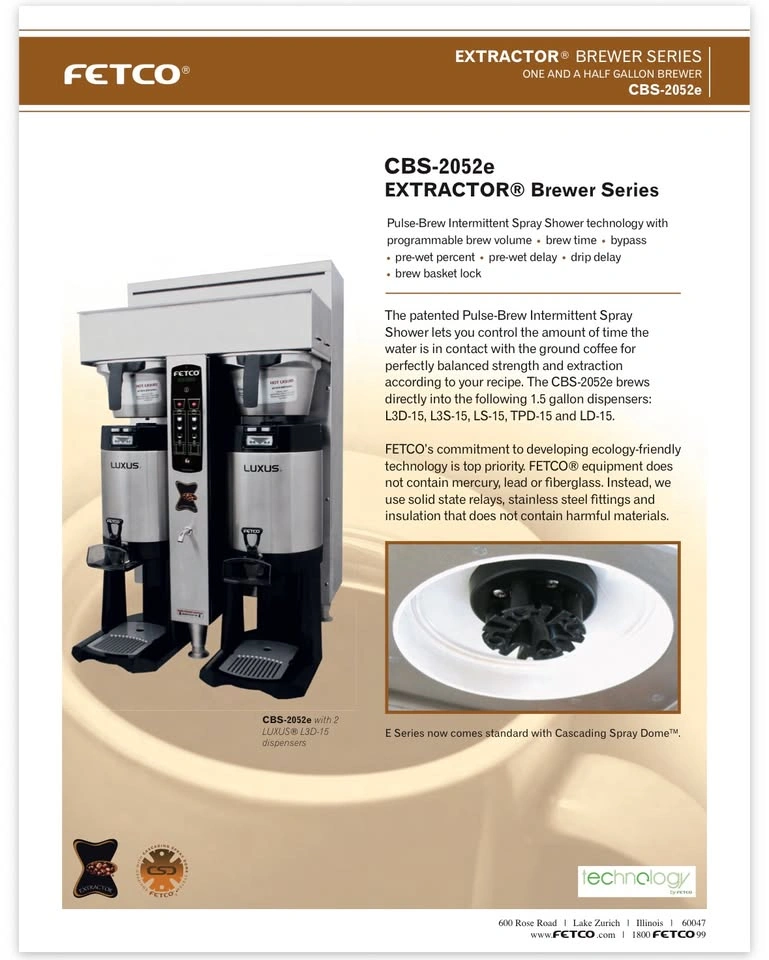 FETCO Commercial Coffee Brewer – Sep 21 Auction | Toronto - photo 4