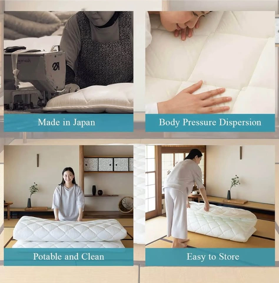 Factory Sealed EMOOR Japanese Futon Mattress CLASSE Full - photo 3