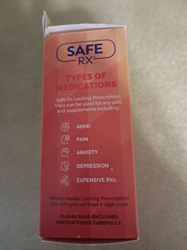 Locking prescription vial - photo 5