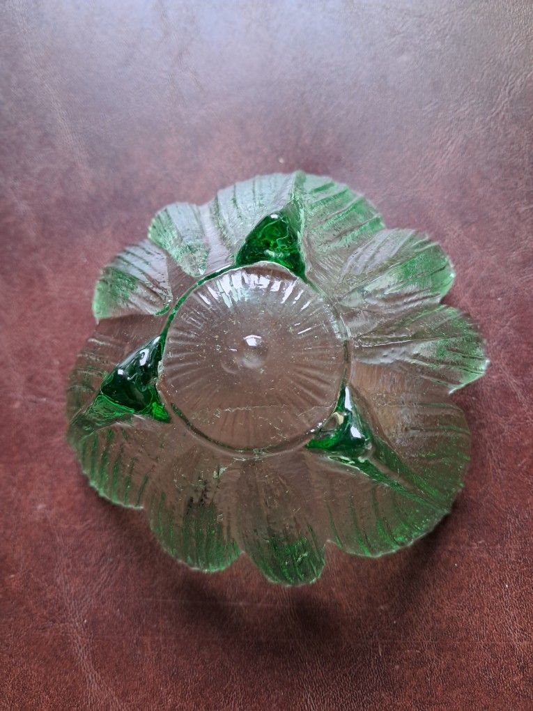 Vintage leaf bowl - photo 2