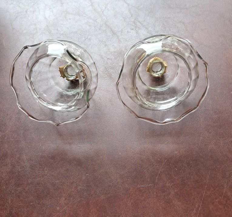 Vintage candle, Holder with mirror and shelf. - photo 2