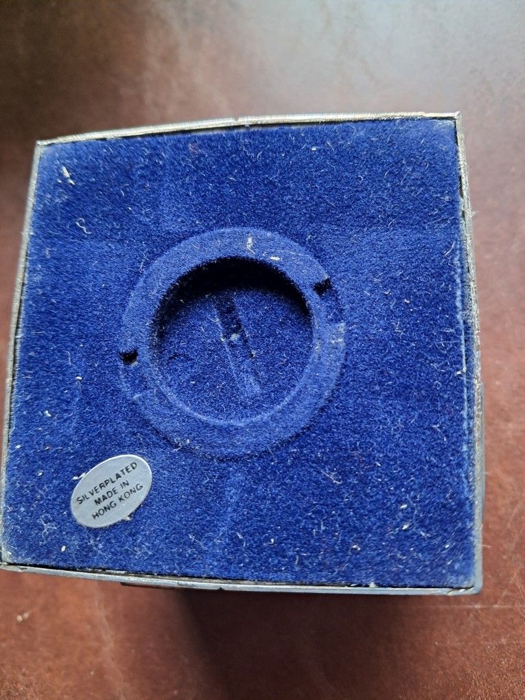 Silver plated block bank - photo 3