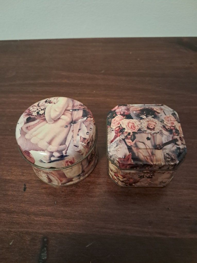 Vintage candle set