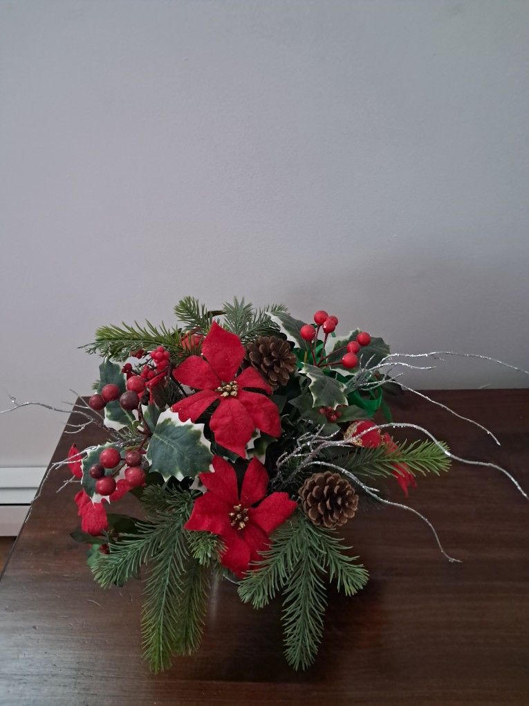 Handmade Christmas Centerpiece