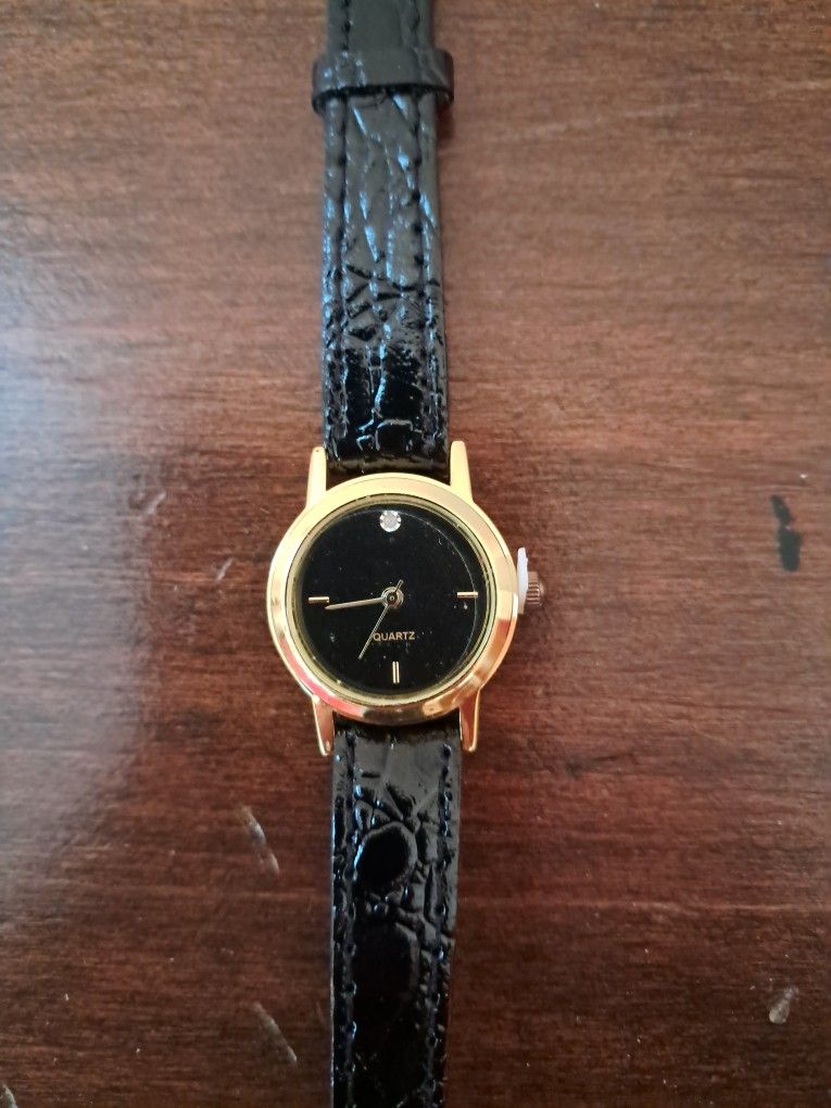 genuine diamond watch