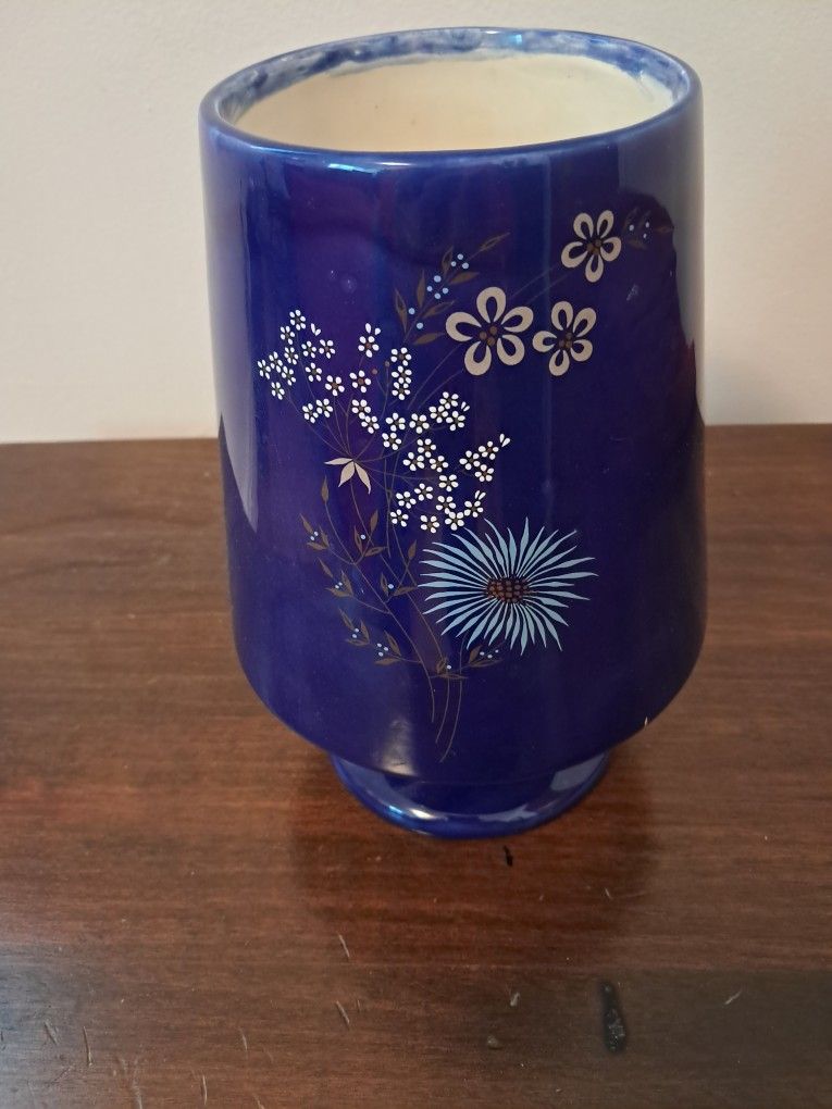 Blue vase