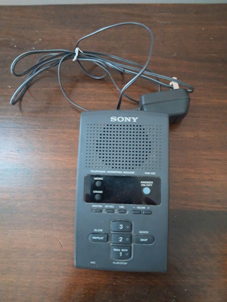 Sony answering machine