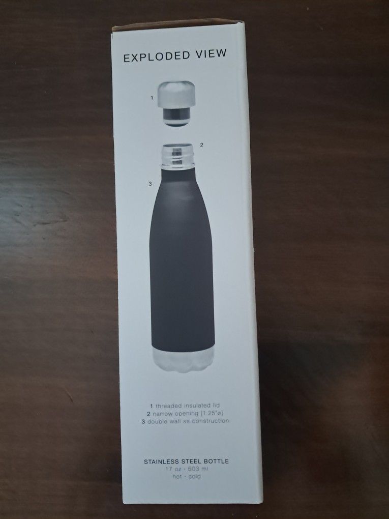 Stainless steel water bottle - photo 3