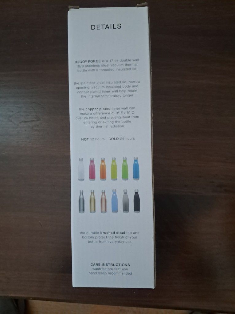 Stainless steel water bottle - photo 4