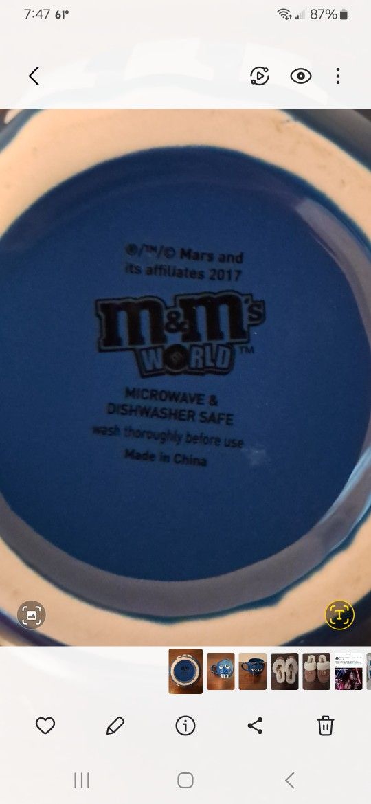 2 M&Ms mugs - photo 3