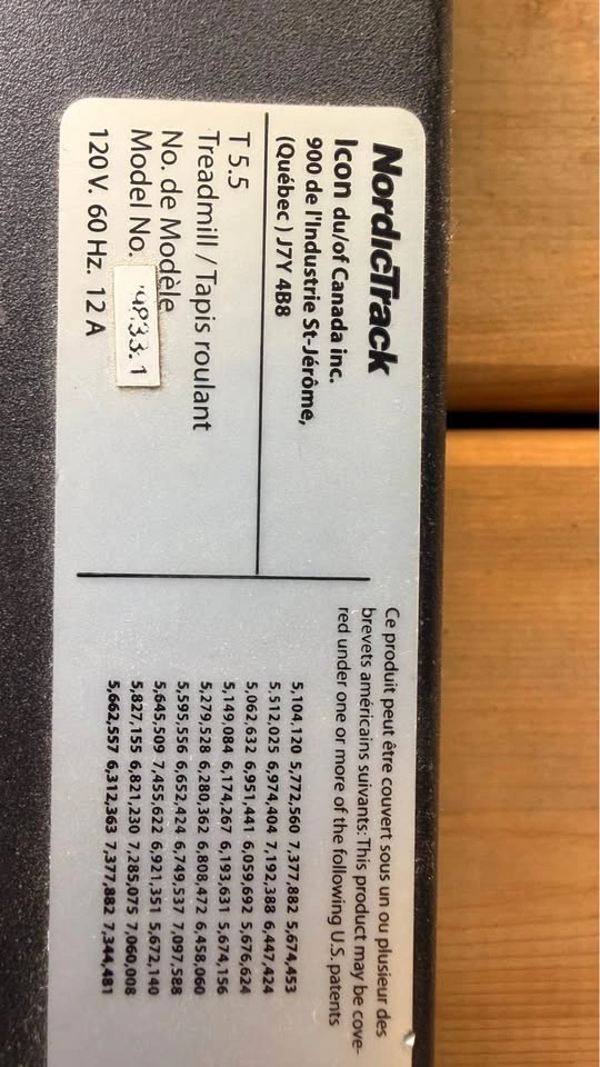 NordicTrack T5.5 Treadmill with iFit Live & DualShox - photo 4