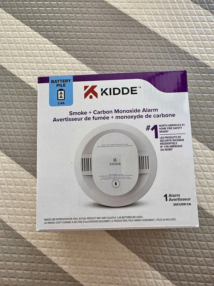 Kidde Smoke + Carbon Monoxide Alarm (battery)