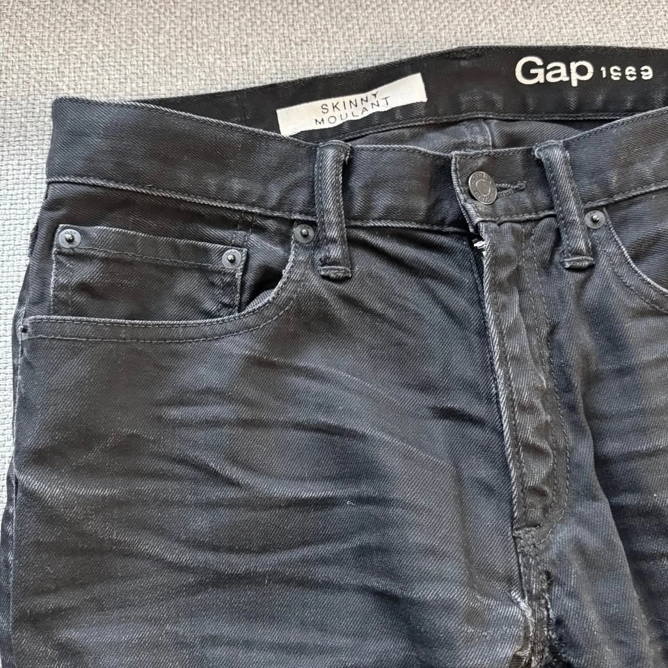 GAP Black Denim Jeans - Size 30x32 🏈 - photo 2