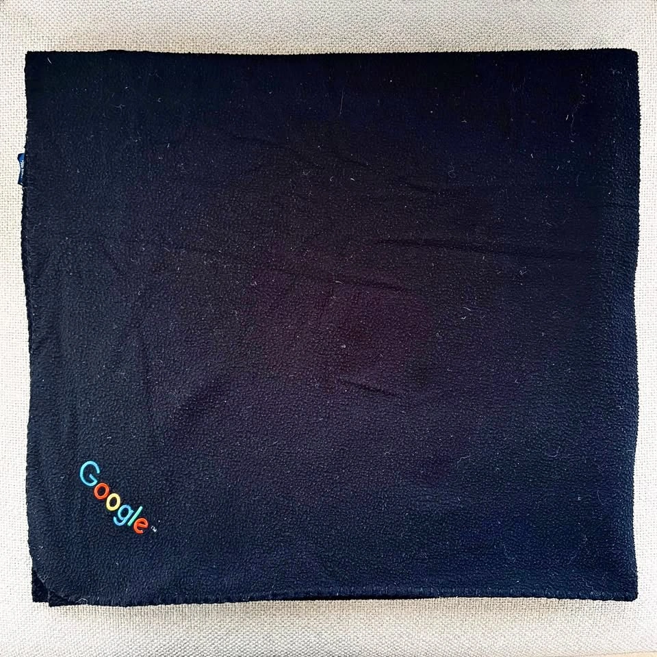 Google Fleece Throw Blanket - 60”x40”🏈