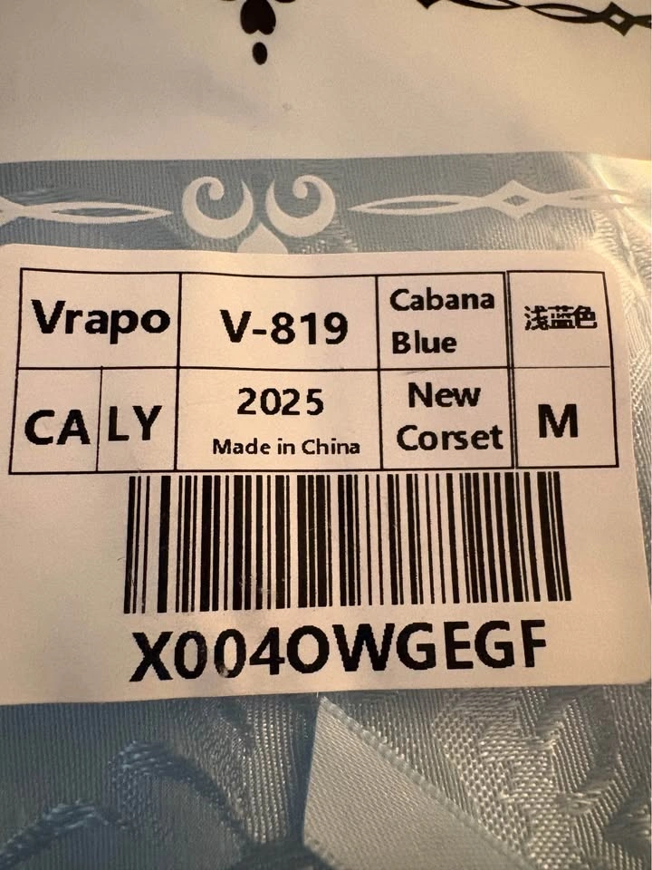 Vrapo Cabana Blue Corset - photo 4