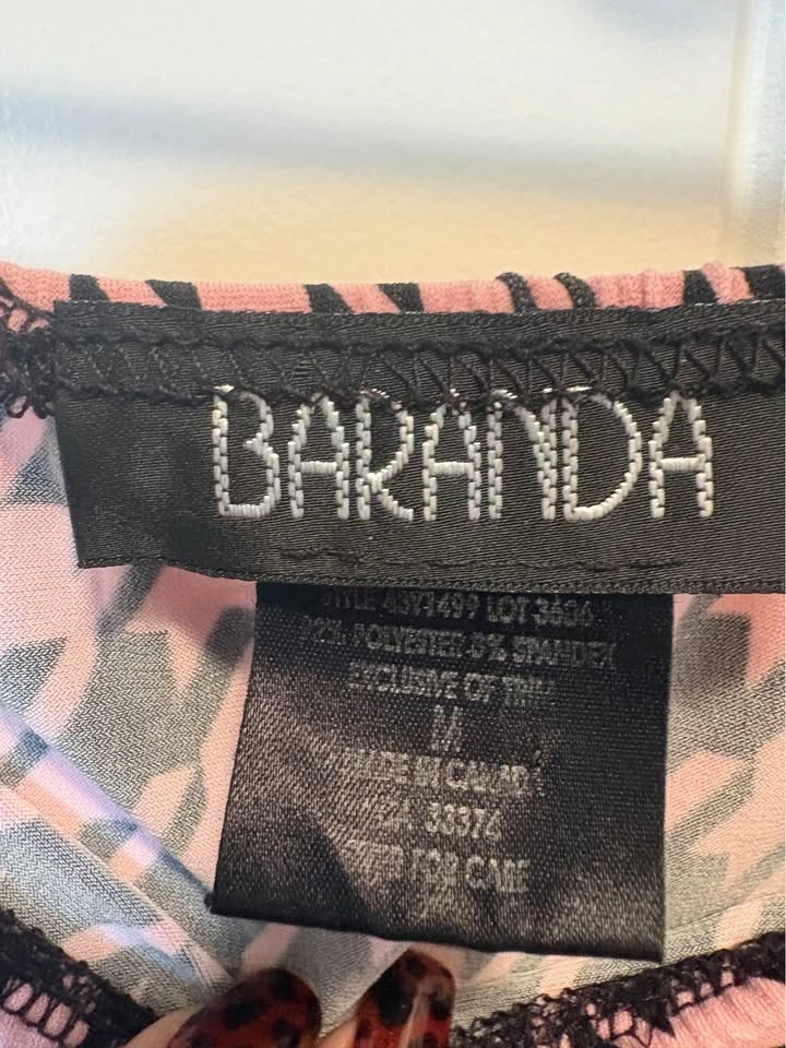 Baranda Pink Houndstooth 2-Piece Skirt Set Size M - photo 4