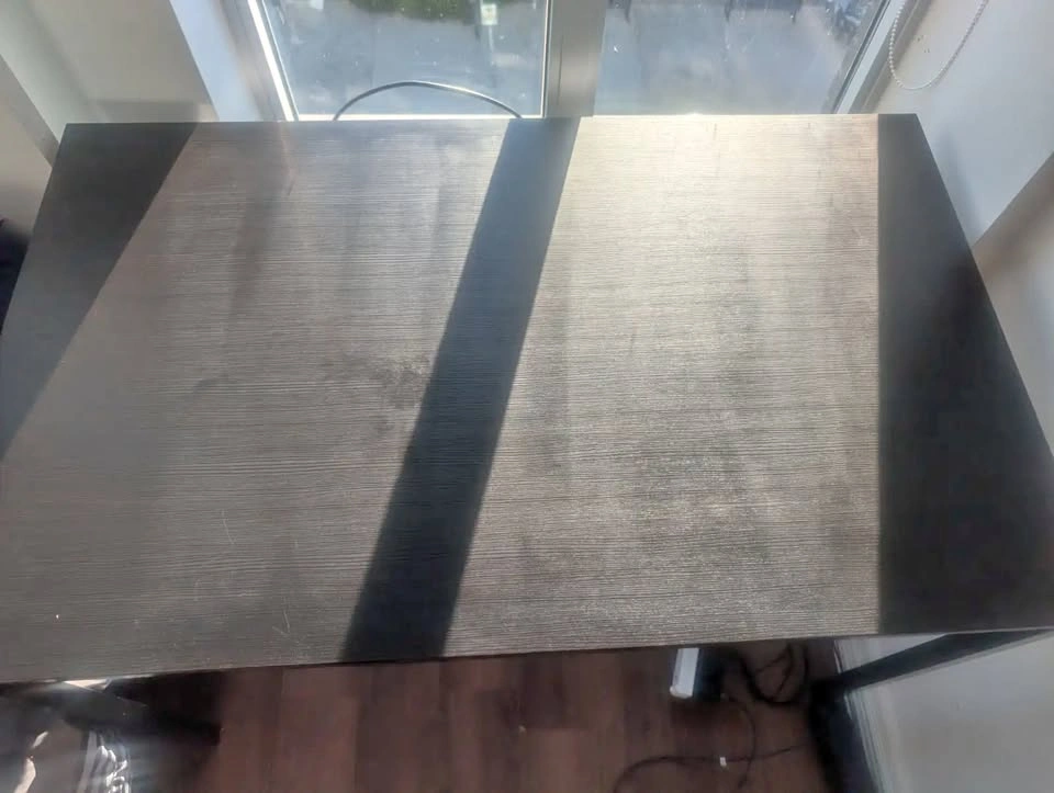 Brown dining table