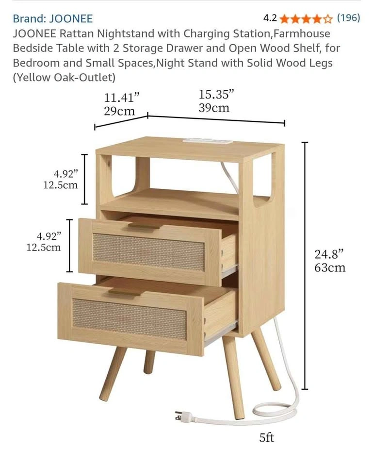 Endtable/ bedside table - photo 4