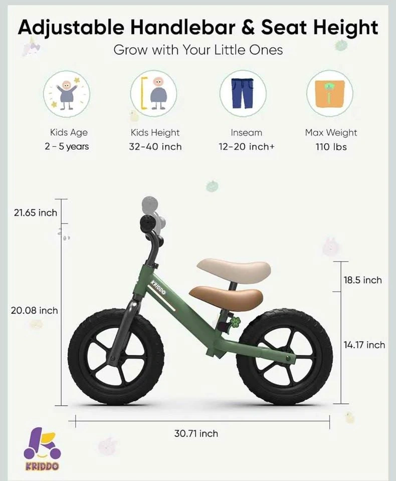 Kids balance bike - photo 5