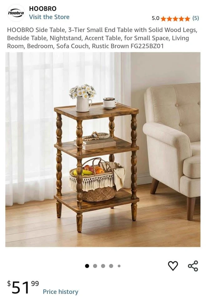 Side table/end table - photo 5
