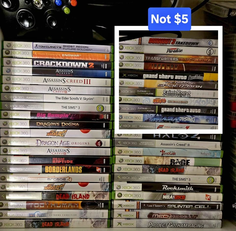 Xbox 360 games. Good condition. 🏈