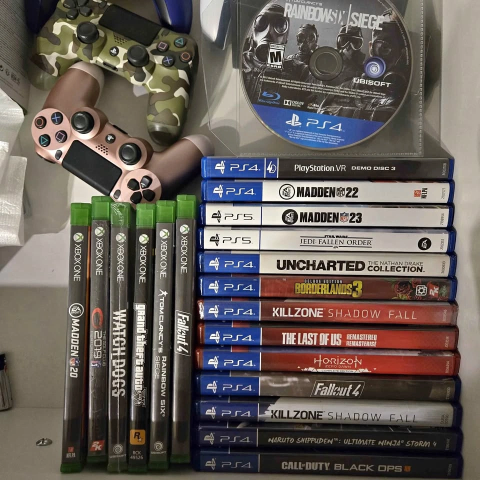 Ps4/xbox one games. Shipping available. 🏈