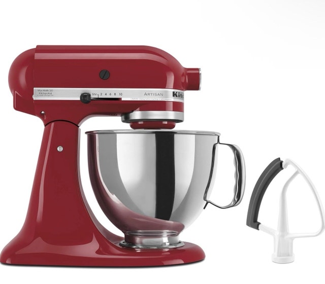 KitchenAid 5-Quart Stand Mixer with 3 Types of Beaters