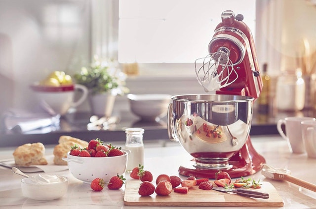 KitchenAid 5-Quart Stand Mixer with 3 Types of Beaters - photo 4