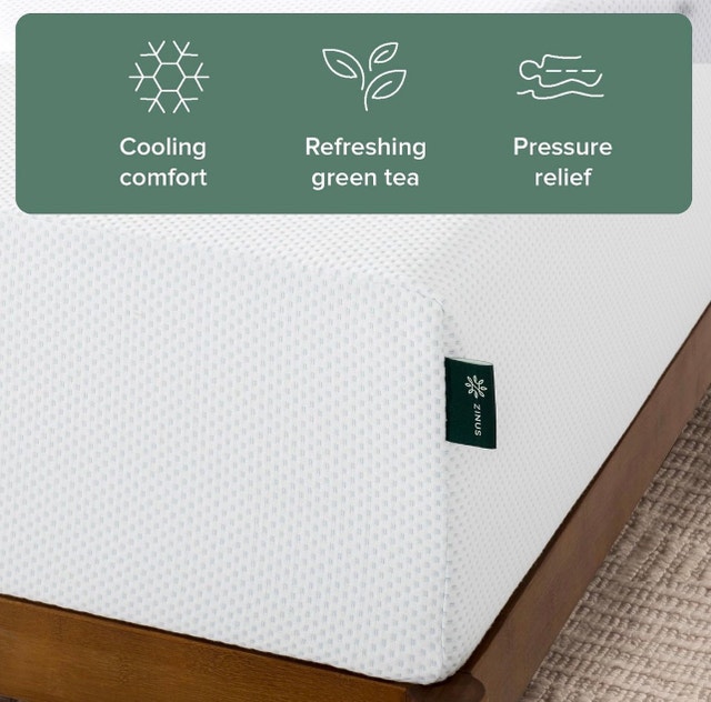 Brand new Zinus Full-size Mattress, 10” Cooling Gel Memory Foam - photo 3