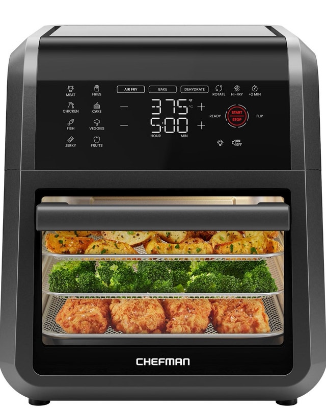 Chefman 12-Quart 6-in-1 Air Fryer Oven & Dehydrator