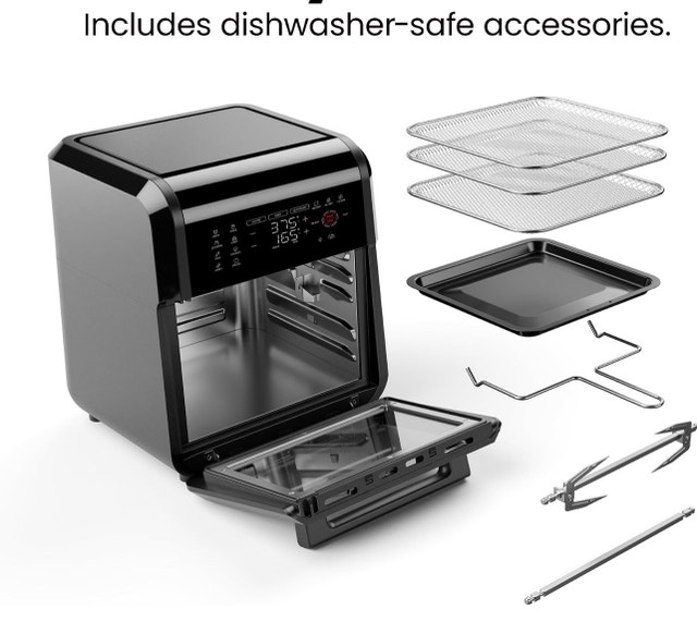 Chefman 12-Quart 6-in-1 Air Fryer Oven & Dehydrator - photo 4