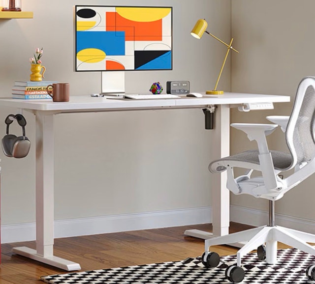 Height Adjustable Electric Standing Desk, 63"x28" - photo 4