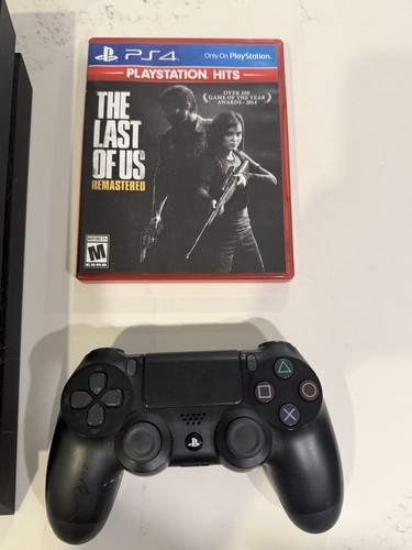 Sony PlayStation 4 PS4 with Last of us, controller and cables - photo 3