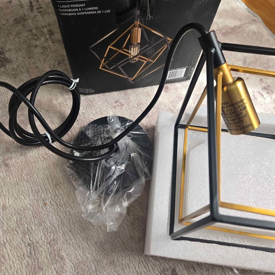Artika 1-Light Geometric Pendant - photo 3