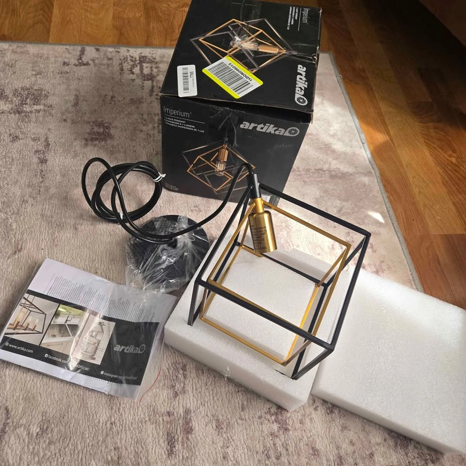 Artika 1-Light Geometric Pendant - photo 5
