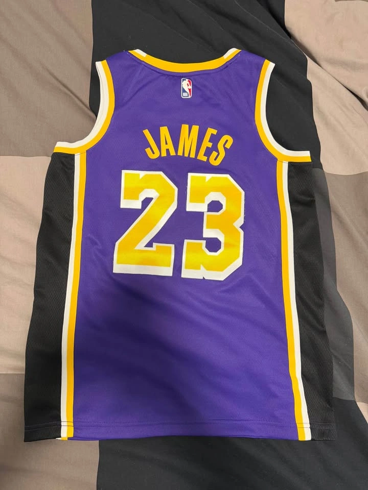 Lebron James Los Angeles Lakers NBA Jersey - photo 2