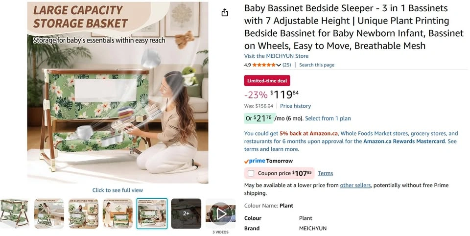 Baby Bassinett - Brand new - photo 4