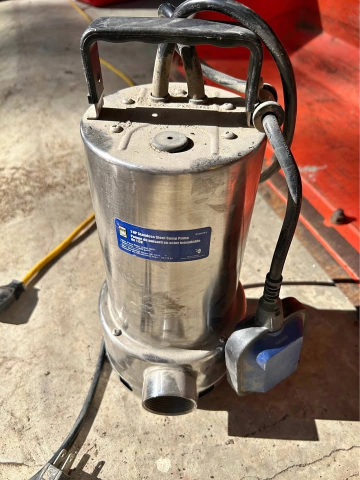 1 HP Stainless Steel Sump Pump