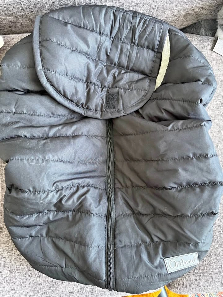 Baby car seat winter cover