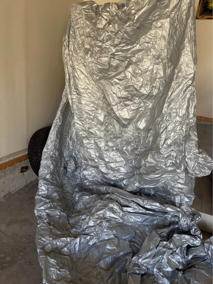 Car cover- Large Silver Protective Car Cover - photo 3