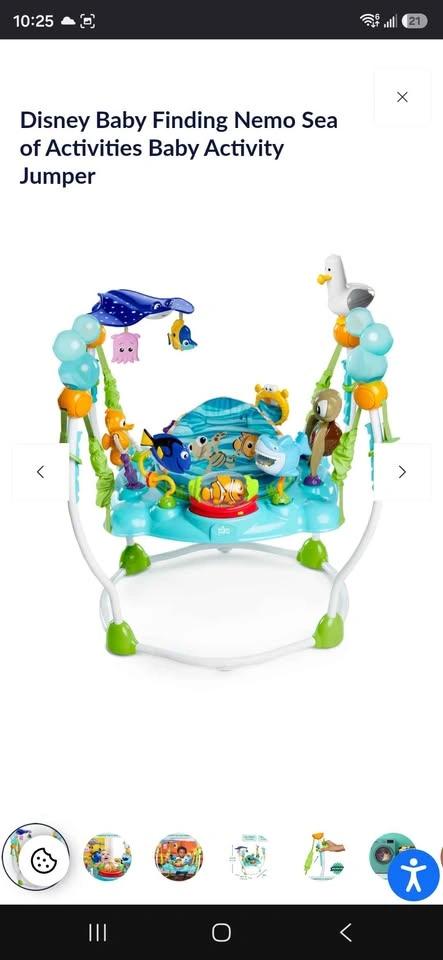 Disney Baby Finding Nemo Exersaucer - photo 3