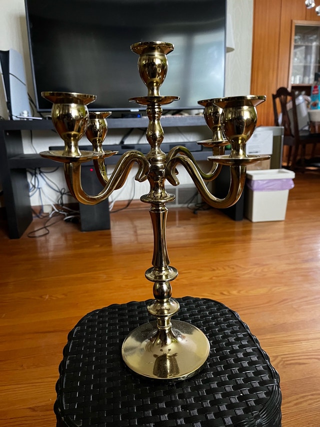 Brass Candelabra
