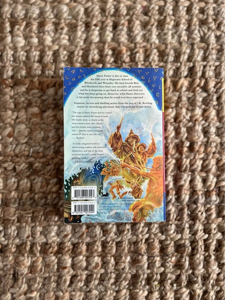 Harry Potter and the Order of the Phoenix Paperback - photo 2