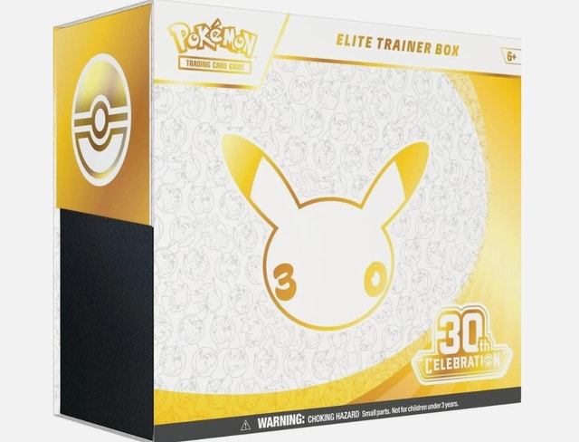 30th Anniversary Pokemon Celebration Elite Trainer Box ETB