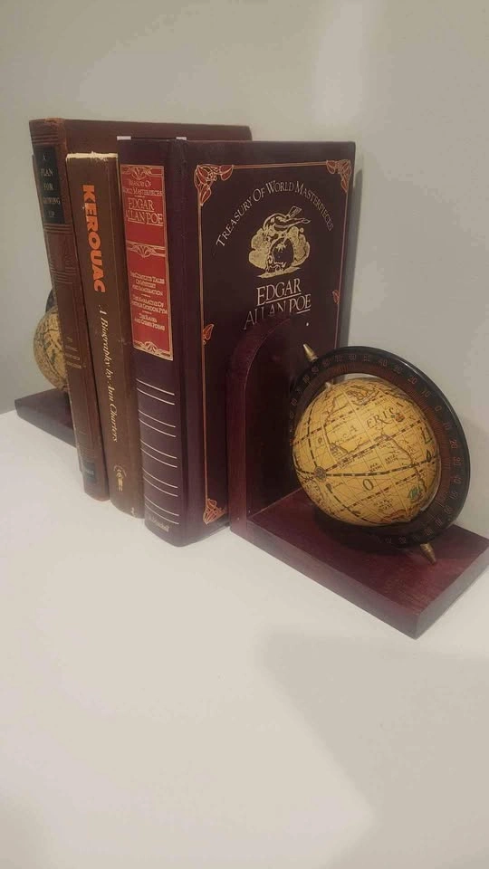 Globe book ends - photo 3