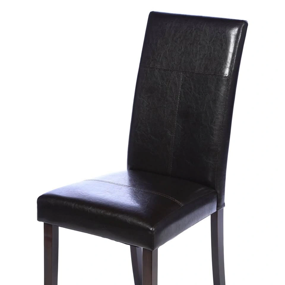 Faux Leather Upholstered Dining Chairs (Set of 2) - photo 3