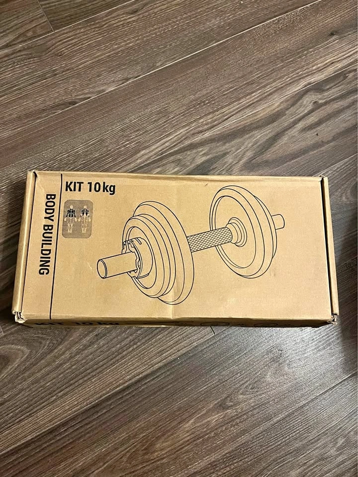 Adjustable Dumbbells Weight Training Kit 10 kg (22 lb) - New