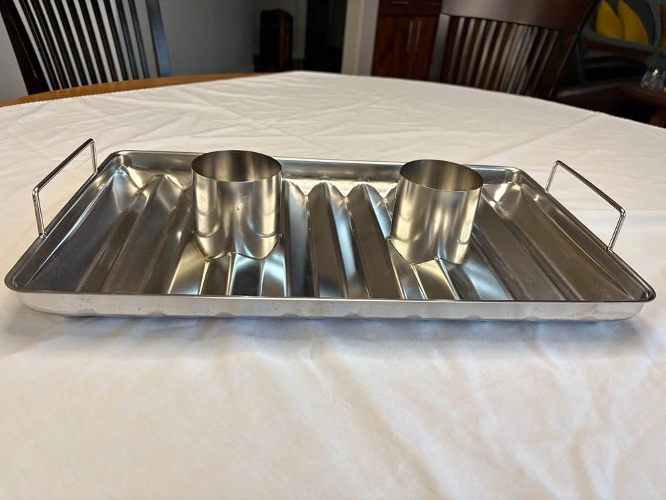 Stainless Steel Double Beer Can Chicken Roaster