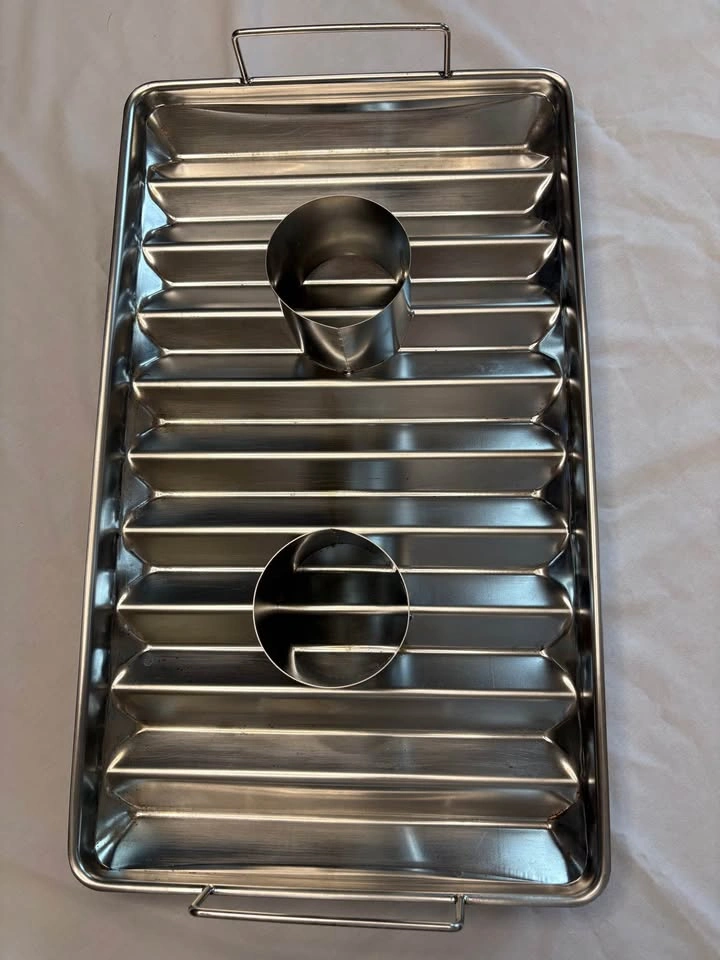 Stainless Steel Double Beer Can Chicken Roaster - photo 2